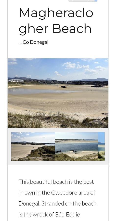 Ostan Gweedore Deluxe Apartments Bunbeg Extérieur photo
